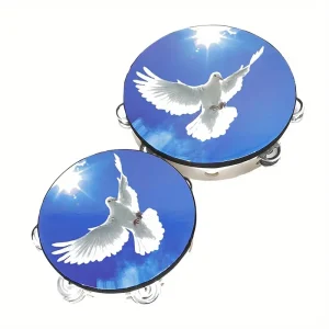 Dove Tambourine Set